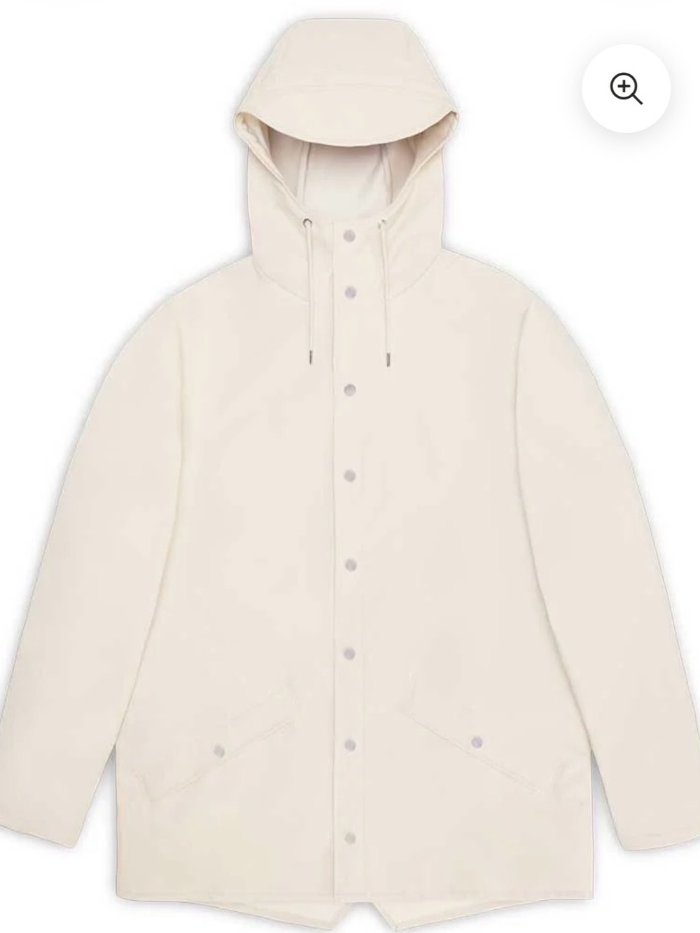 RAINS Jacket W3 Dune Waterproof Hooded Rain Jacket NWT